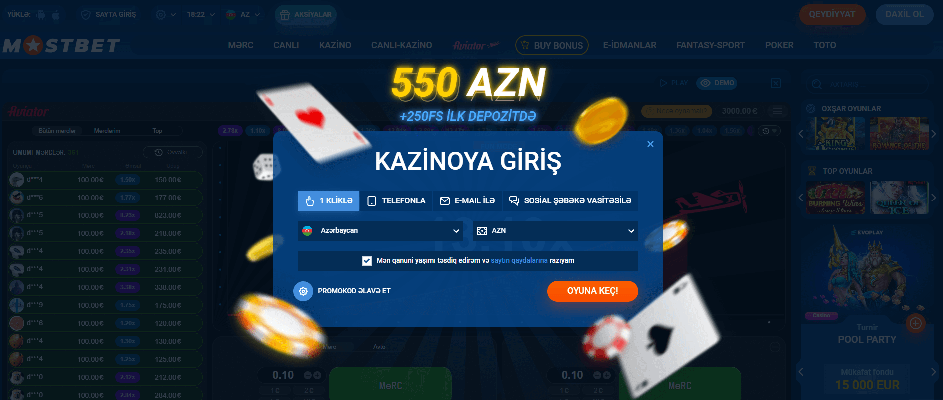 Mostbet Azərbaycan Rəsmi Saytı və Mobil Versiyası